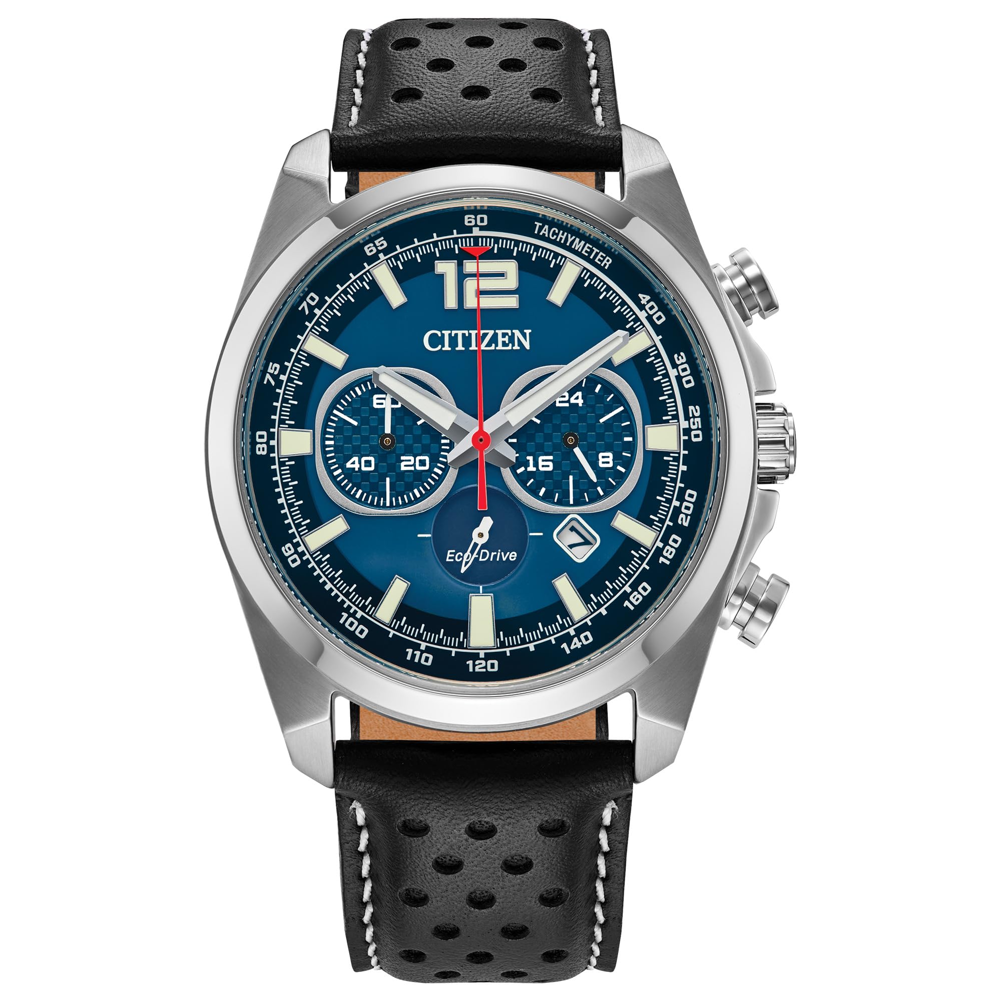 09L Reloj Citizen Eco-Drive Hombre Cuero Esfera Azul - Reloj original en Guatemala