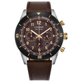 CA4746-08X Reloj Citizen Terra Force de hombre correa de cuero marrón
