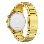 Reloj 87E Citizen Eco-Drive de hombre pulsera de metal - Vista lateral