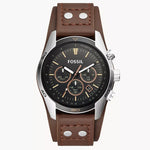 CH2891 Reloj Fossil Coachman Hombre Correa Piel Marrón