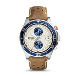 CH2951 Reloj Wakefield de caballero pulsera de cuero 45 mm