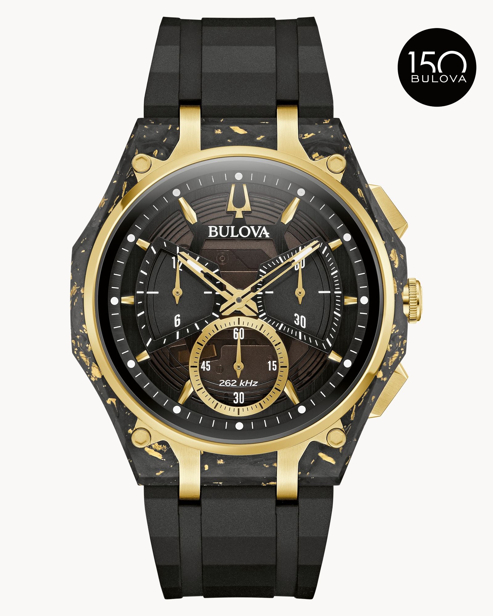 Reloj Bulova CURV Forged Carbon para Caballero 98A328