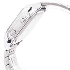 DB-360 Reloj Casio Data Bank Hombre Acero Plateado - Detalle de esfera