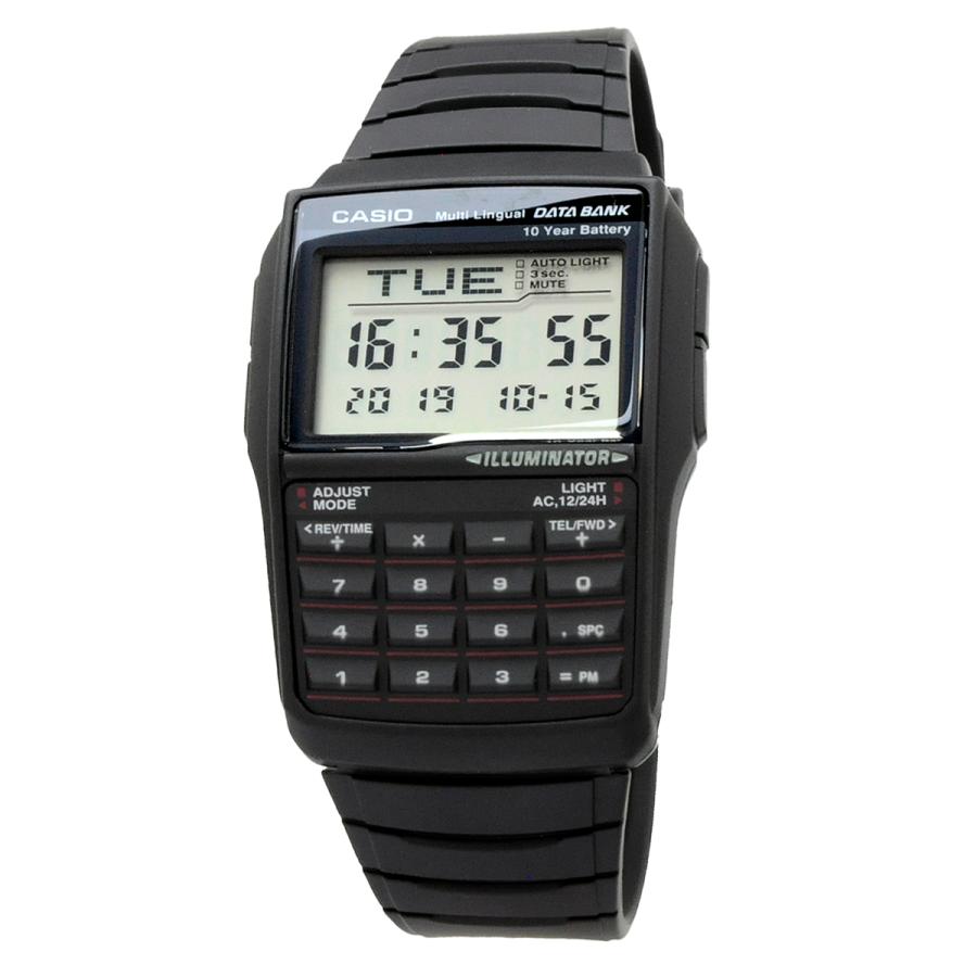 DBC-32-1A Reloj Casio para Caballero, Illuminator Data Bank 10 Años de Batería