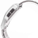 32D Reloj Casio Data Bank Hombre Correa de Acero - Detalle de esfera
