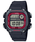 DW-291H Reloj Casio HD Digital Hombre Resina Negro - Reloj original en Guatemala