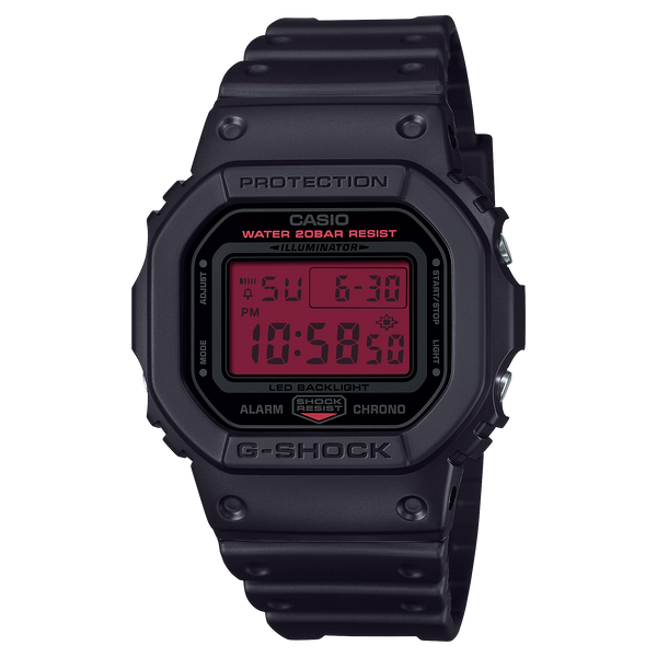 Reloj G-Shock DW-5600BBR-1 para Unisex - Negro Mate