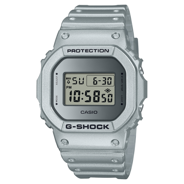 DW-5600FF Reloj G-Shock Hombre Resina Plateado - Reloj original en Guatemala
