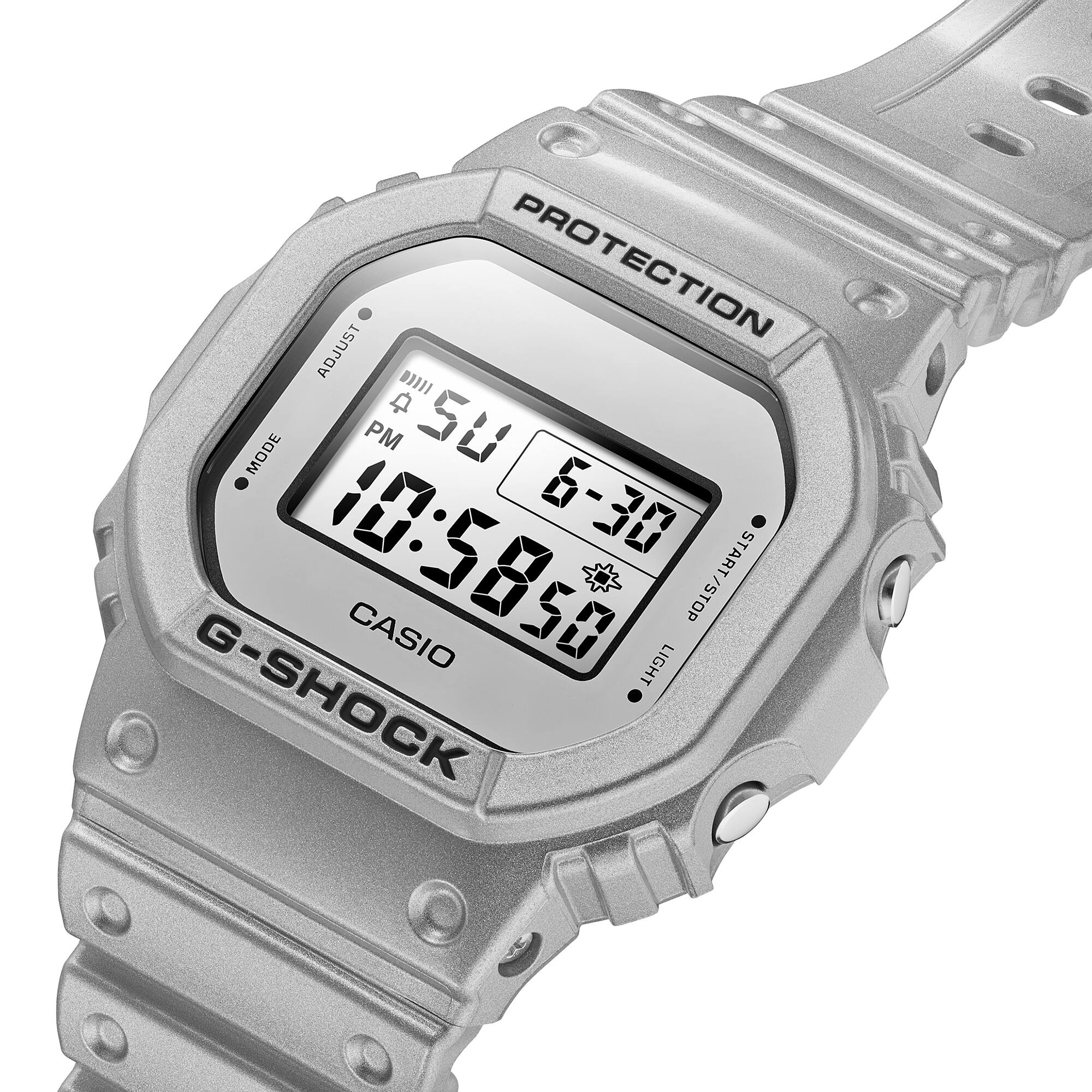 DW-5600FF Reloj G-Shock Hombre Resina Plateado - Vista 6