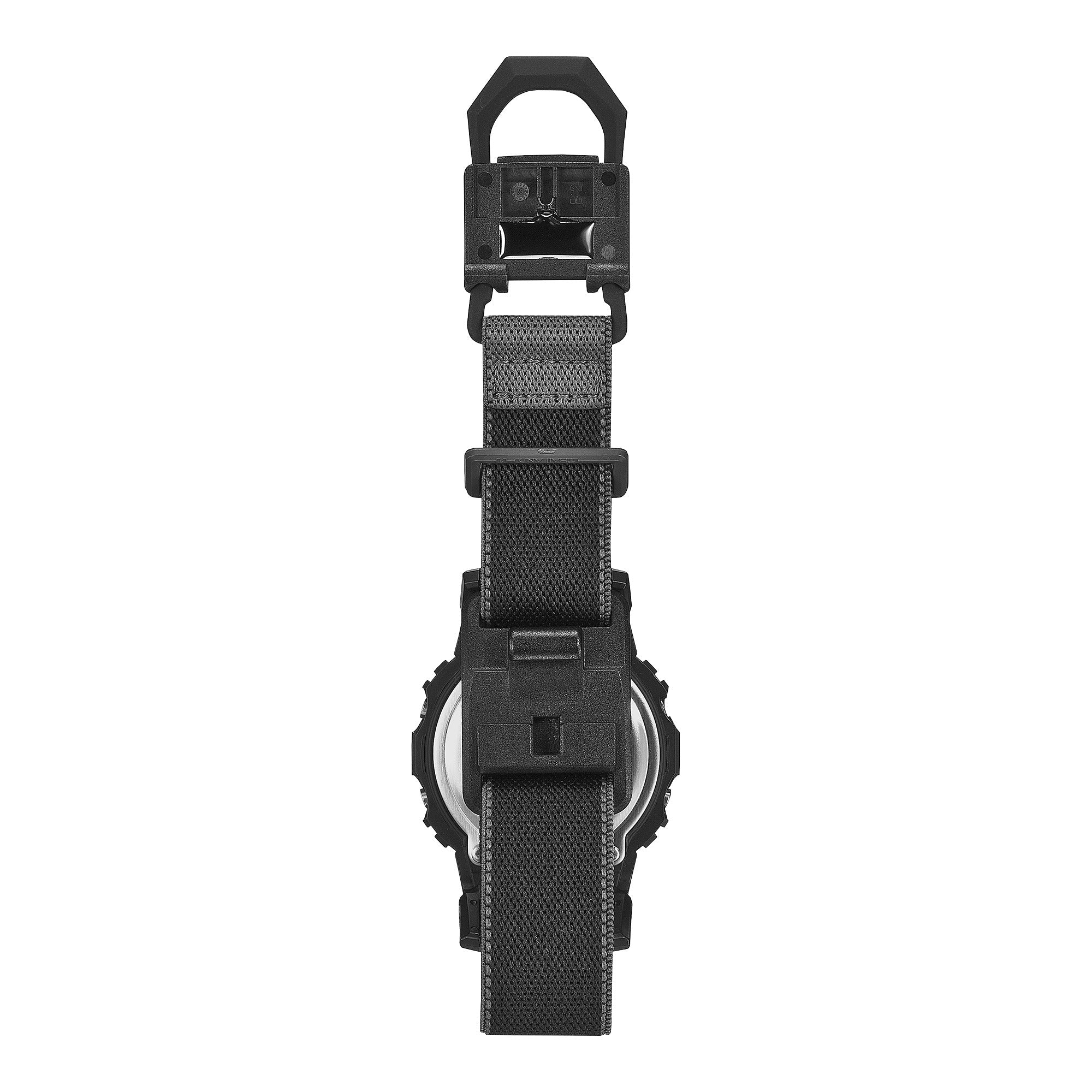 DW-5600MNC-1 Reloj G-Shock de hombre pulsera de tela - Detalle de esfera