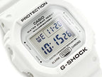 DW-5600MW Reloj G-Shock Digital Unisex Resina Blanco - Vista trasera