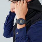 DW-5600RS Reloj G-Shock DW-5600 Hombre Resina Azul Oscuro - Vista trasera