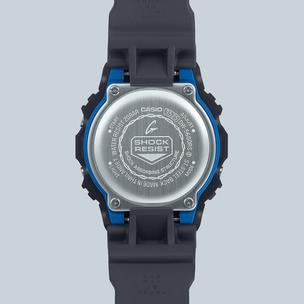 DW-5600RS Reloj G-Shock DW-5600 Hombre Resina Azul Oscuro - Vista lateral