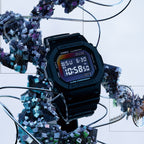 DW-5600RW Reloj G-Shock DW-5600 Hombre Resina Negro - Detalle de esfera
