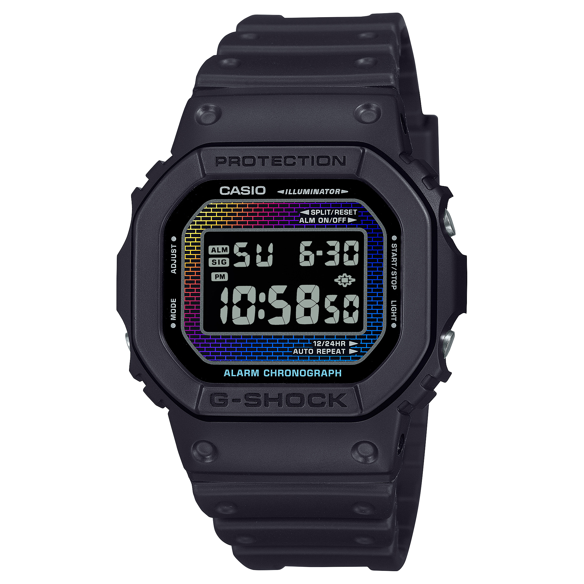 DW-5600RW Reloj G-Shock DW-5600 Hombre Resina Negro - Reloj original en Guatemala