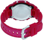 DW-5600SB Reloj G-Shock Mujer Resina Rojo Translúcido - Vista trasera