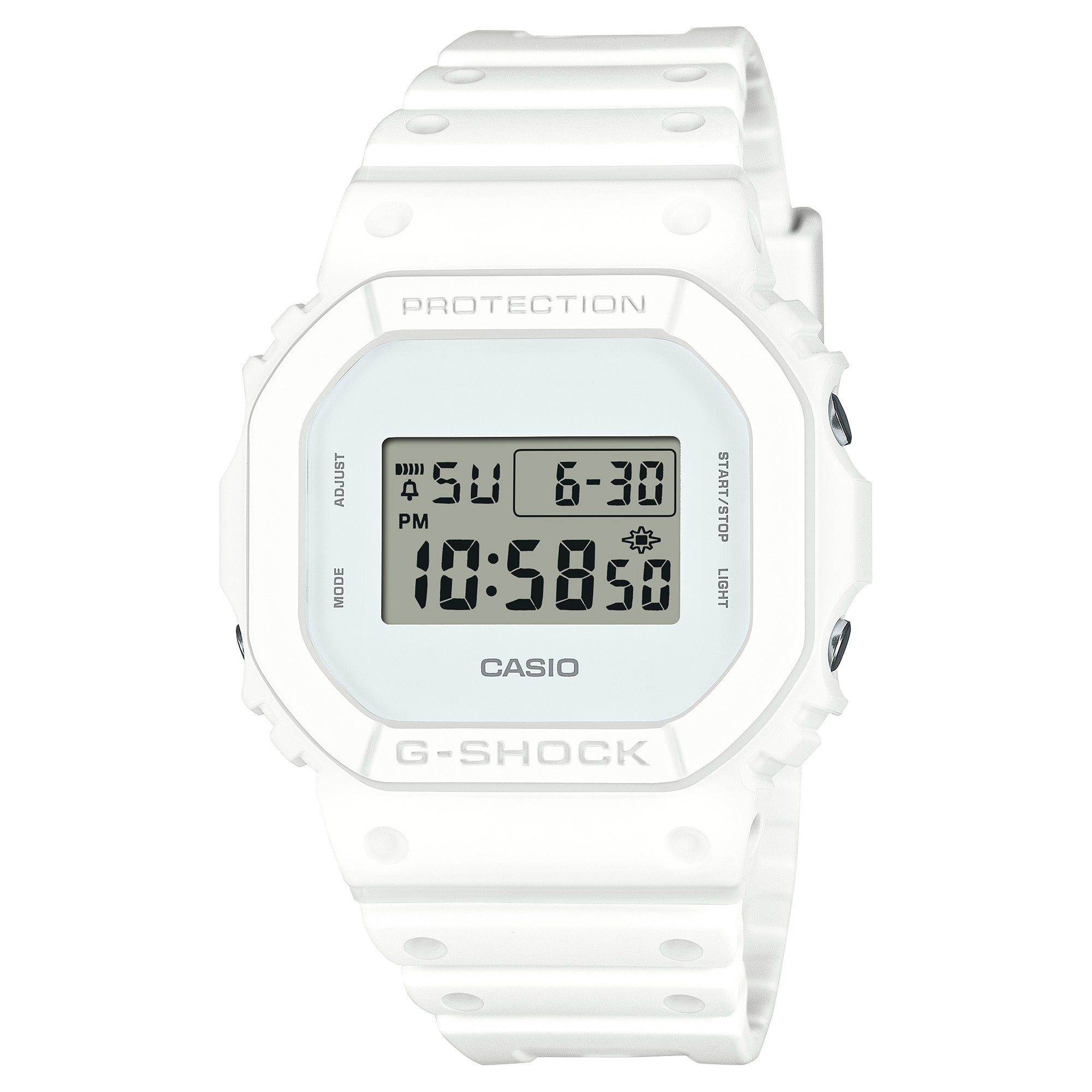 DW-5600WW-7 Reloj G-Shock Hombre Resina Blanco - Reloj original en Guatemala