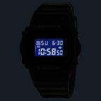 DW-5610UU Reloj G-Shock Hombre Resina Verde Militar - Vista lateral