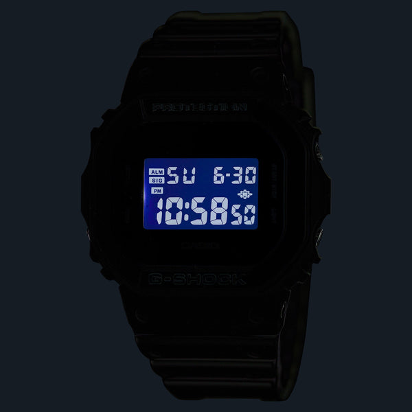 DW-5610UU Reloj G-Shock Hombre Resina Verde Militar - Vista lateral