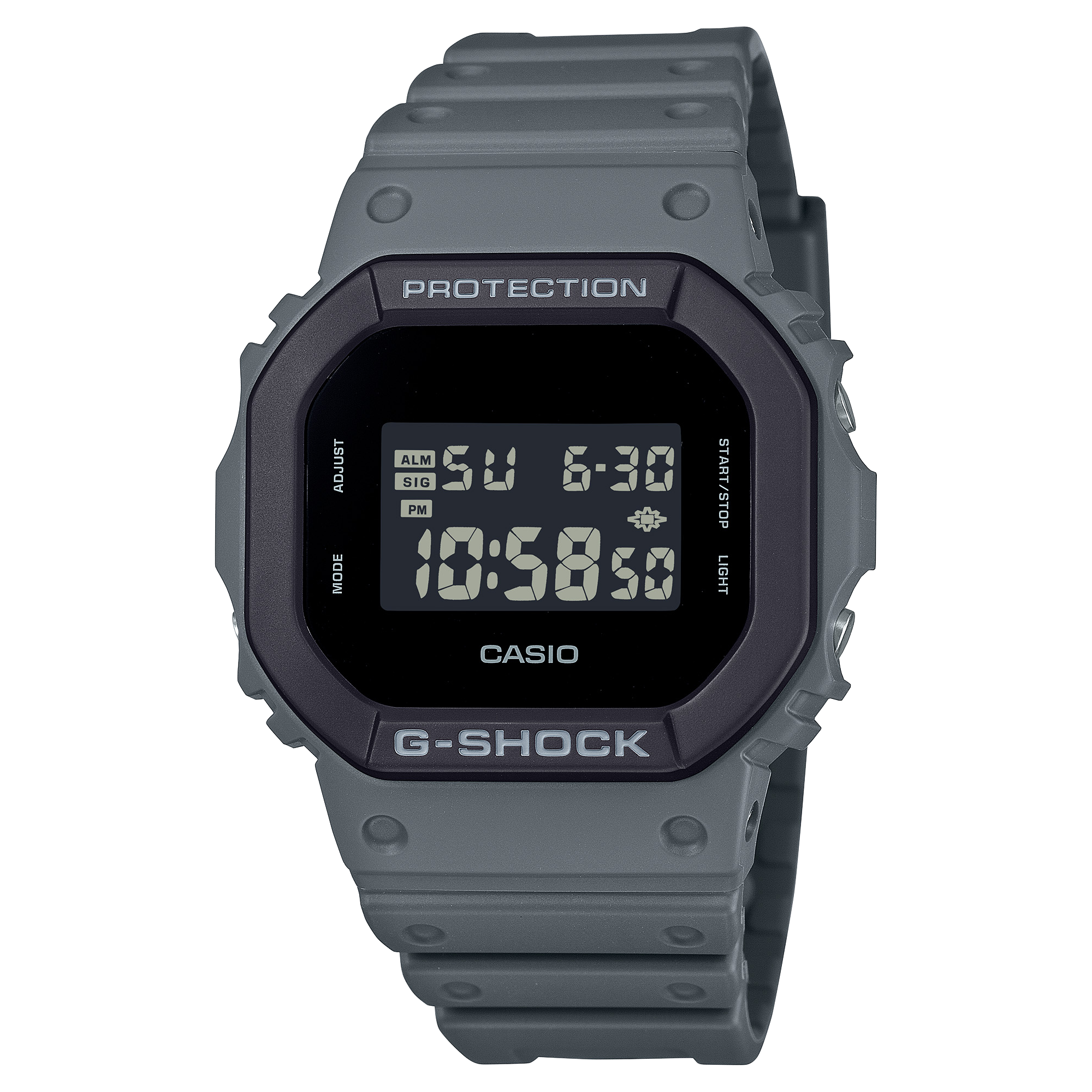 DW-5610UU-8 G-Shock reloj para caballero pulsera de caucho