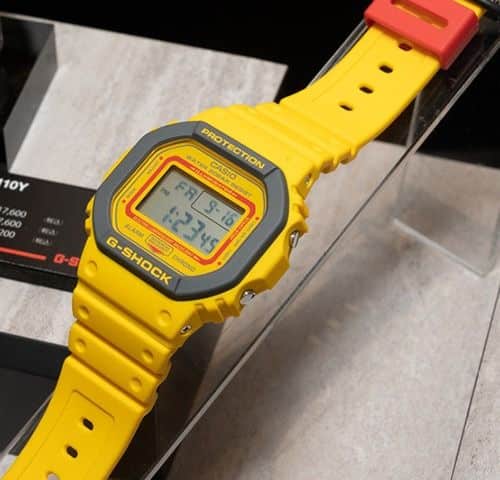 DW-5610Y Reloj G-Shock Hombre Resina Amarillo - Vista 5