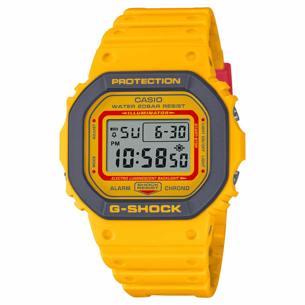 DW-5610Y Reloj G-Shock Hombre Resina Amarillo - Reloj original en Guatemala