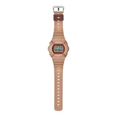 DW-5700PT Reloj G-Shock DW-5700 Hombre Resina Oro Rosa - Vista lateral