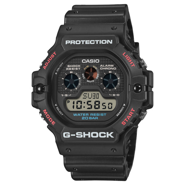 DW-5900U Reloj G-Shock Digital Hombre Resina Negro - Reloj original en Guatemala