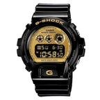 DW-6900CB Reloj G-Shock Hombre Resina Negro Dorado - Reloj original en Guatemala
