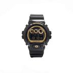 DW-6900CB Reloj G-Shock Hombre Resina Negro Dorado - Vista trasera