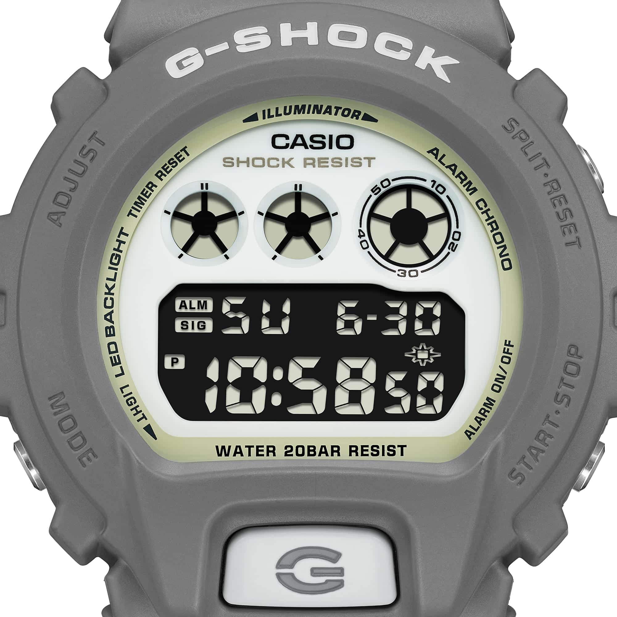 DW-6900HD Reloj G-Shock DW-6900 Unisex de Resina Gris - Vista 5