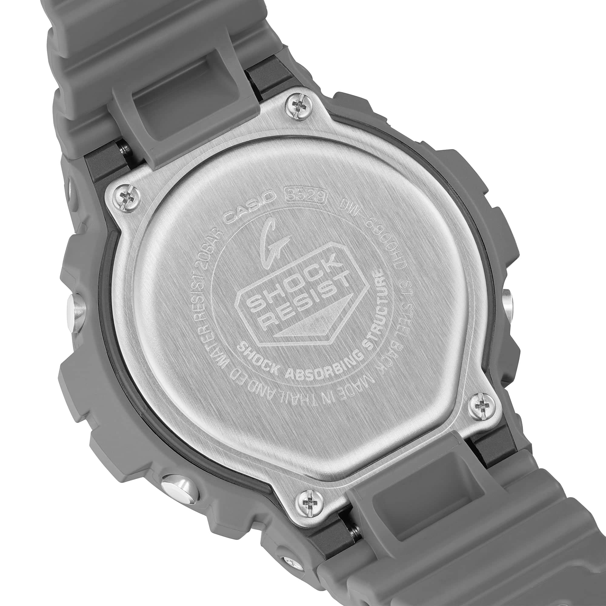 DW-6900HD Reloj G-Shock DW-6900 Unisex de Resina Gris - Vista 8