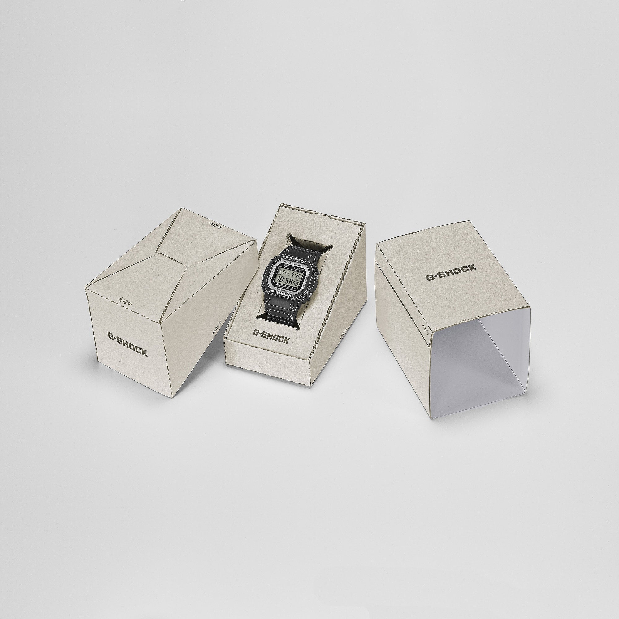DW-6900RGM Reloj G-Shock Hombre Resina Blanco - Vista lateral