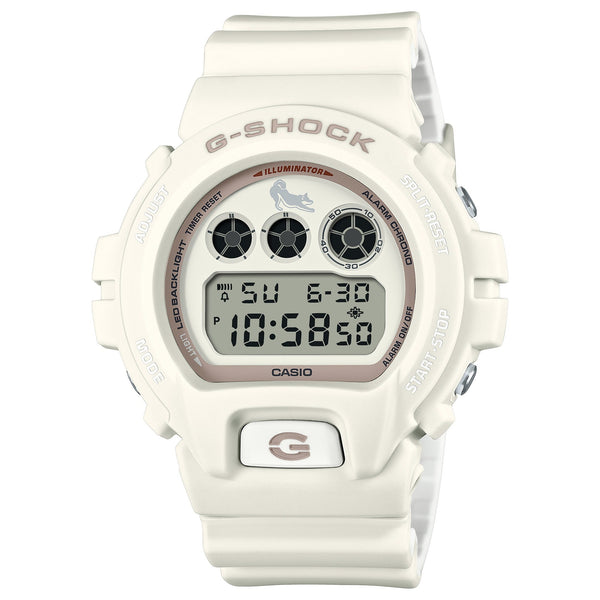 DW-6900SHB Reloj G-Shock DW-6900 Unisex Resina Blanco Hueso - Reloj original en Guatemala