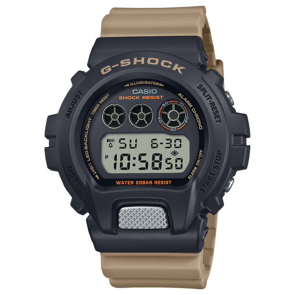 DW-6900TU Reloj G-Shock Hombre Resina Negro Beige