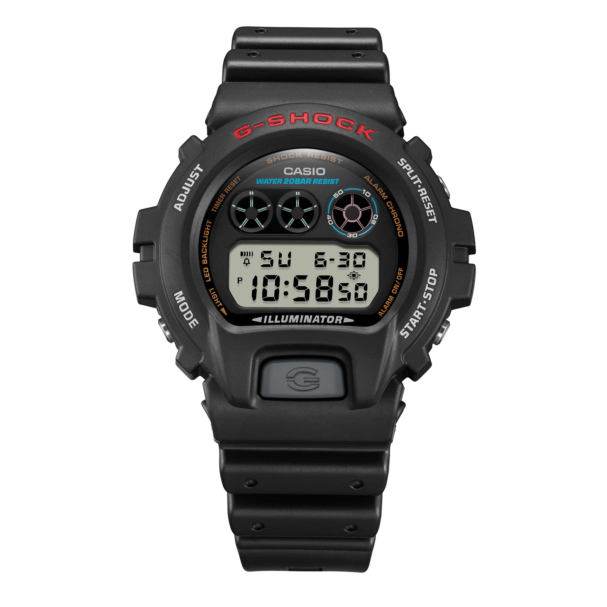 DW-6900U Reloj G-Shock Digital Hombre Resina Negro - Vista 8