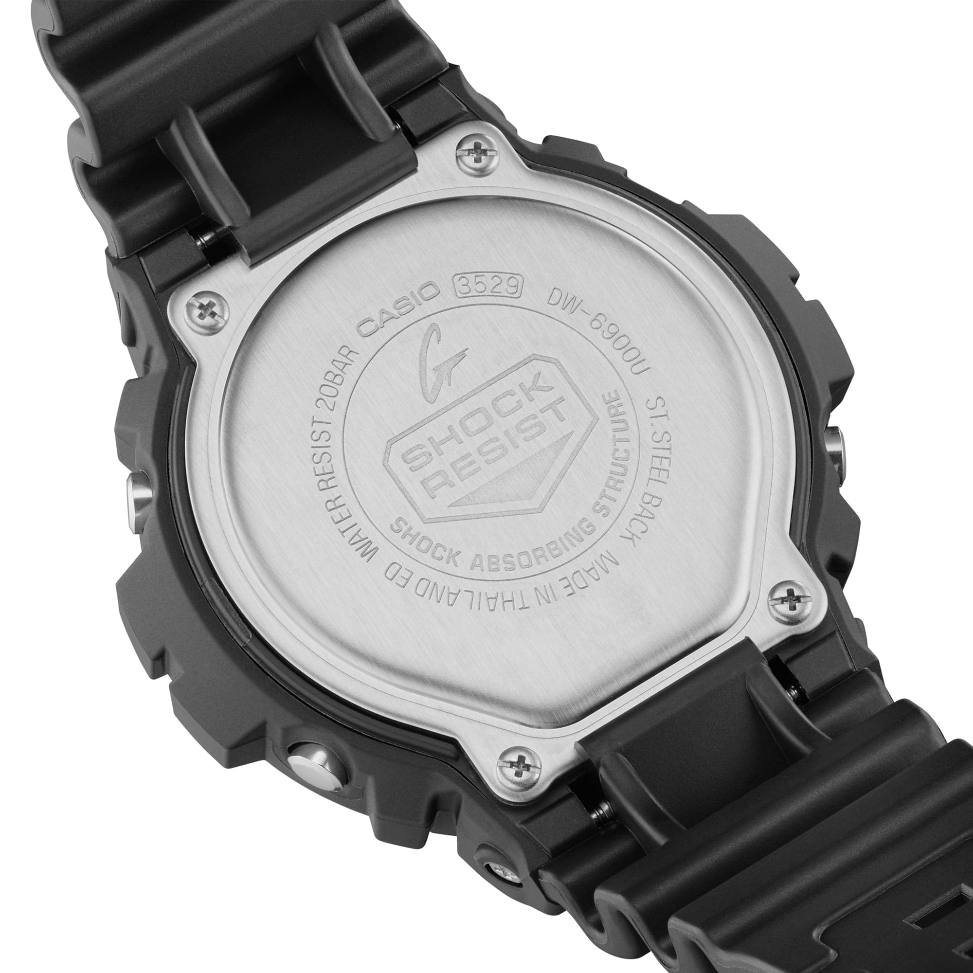 DW-6900U Reloj G-Shock Digital Hombre Resina Negro - Vista 5