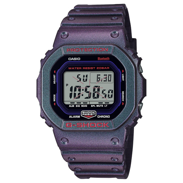 DW-B5600AH Reloj G-Shock Hombre Resina Morado Tornasol - Reloj original en Guatemala