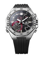 10P Reloj Edifice Bluetooth Hombre Caja Acero Caucho - Vista lateral