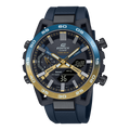 2000NP Reloj Casio Edifice Hombre Correa Silicona Azul - Reloj original en Guatemala
