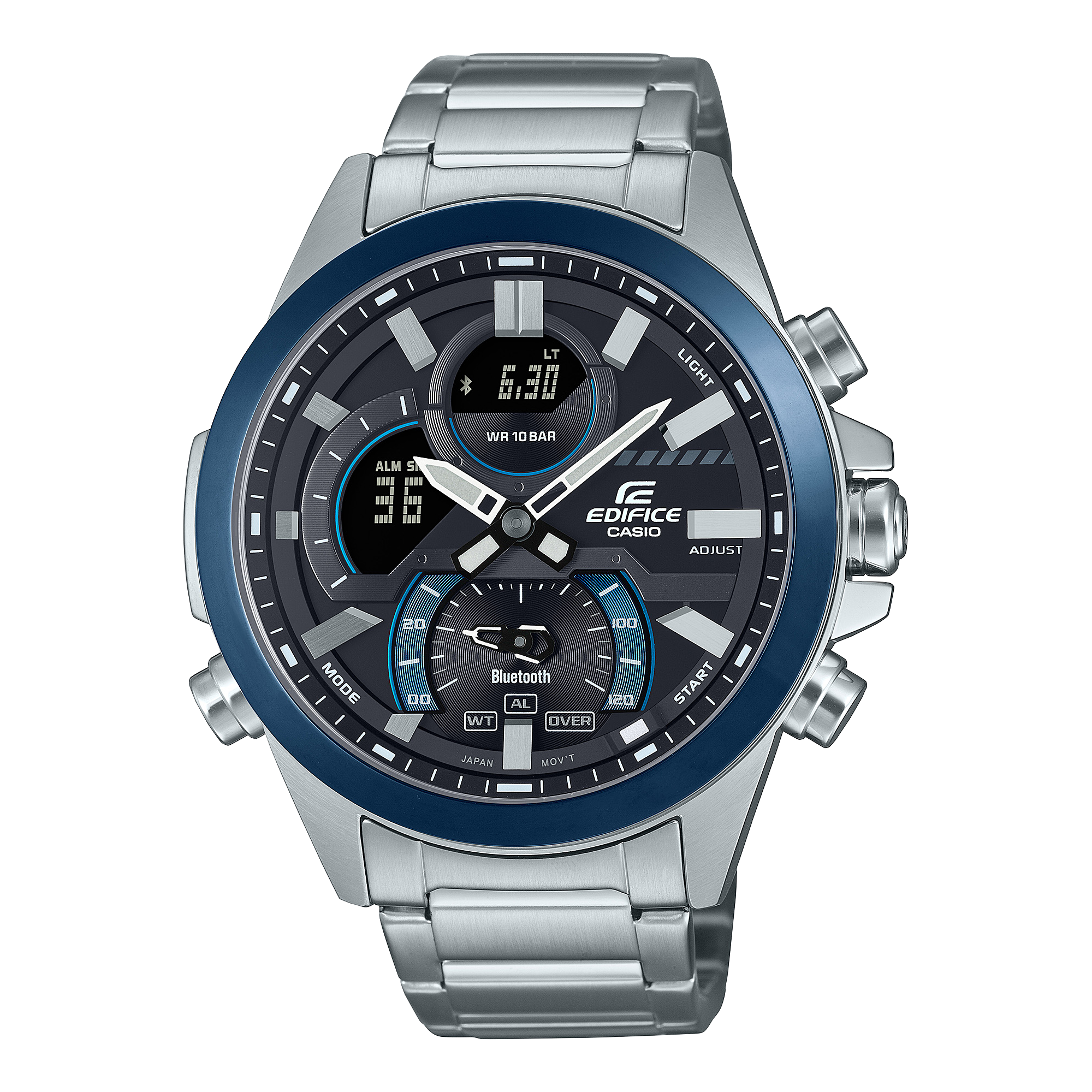 30DB Reloj Edifice Connected Hombre Acero Inoxidable - Reloj original en Guatemala