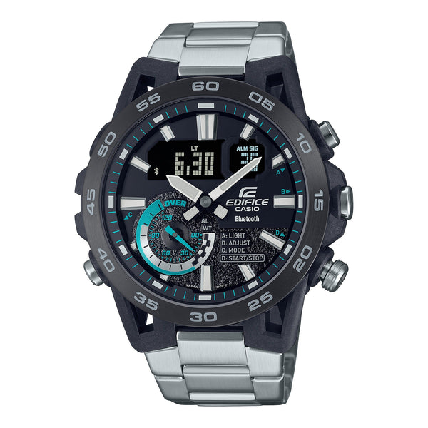 40DB Reloj Edifice Bluetooth Hombre Correa Acero - Reloj original en Guatemala
