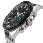 950DB Reloj Edifice Hombre Acero Esfera Negra - Vista trasera