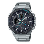 950DB Reloj Edifice Hombre Acero Esfera Negra - Reloj original en Guatemala