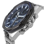950DB Reloj Edifice Hombre Correa de Acero Esfera Azul - Vista trasera