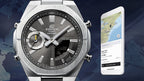 ECB-S10DB-1A Reloj Edifice Bluetooth de caballero pulsera de metal cristal zafiro