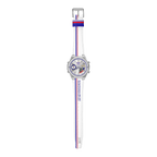 S10NIS-7A Reloj Edifice Nismo Hombre Correa Cuero Blanco - Vista 6