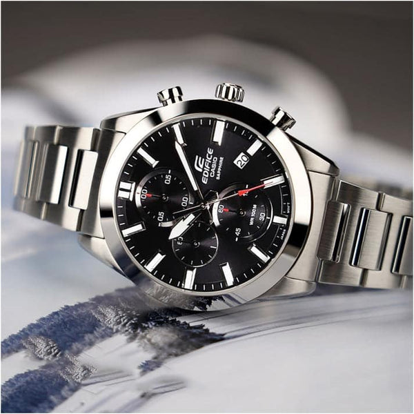 EFB-710D-1AV Edifice cristal zafiro Reloj para Hombre