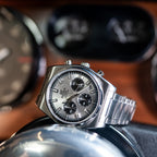 730D Reloj Edifice Hombre Acero Inoxidable Plateado - Vista trasera
