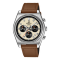 730L Reloj Casio Edifice Hombre Correa de Cuero Marrón - Reloj original en Guatemala